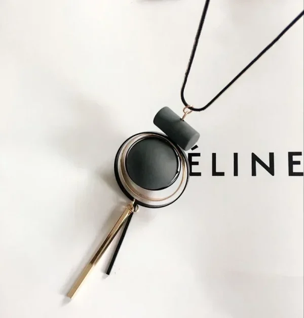 Collier Bois à motif style Bohémien