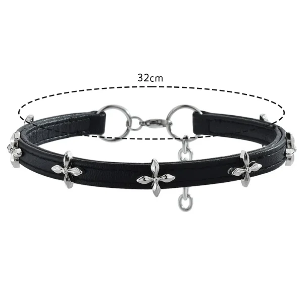 Mon collier femme motif croix multiples