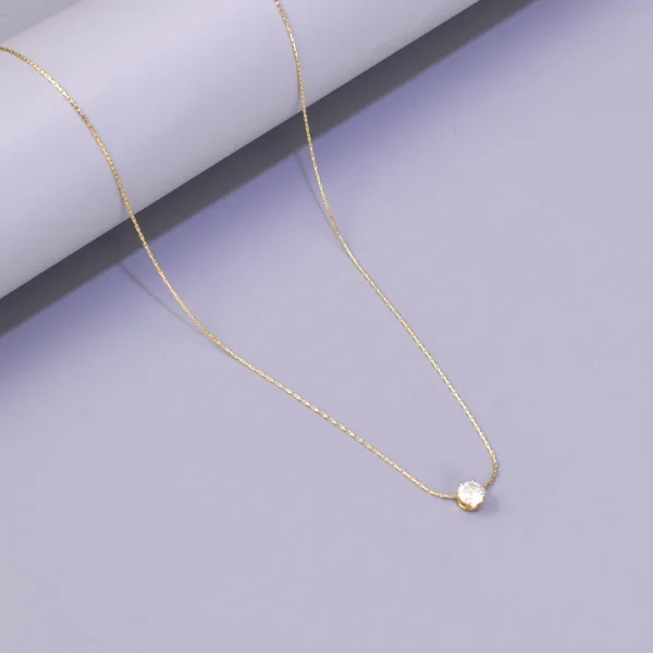 collier pendentif mini-perle